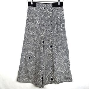 Fire Los Angeles Funky Patterned Palazzo Pants Small